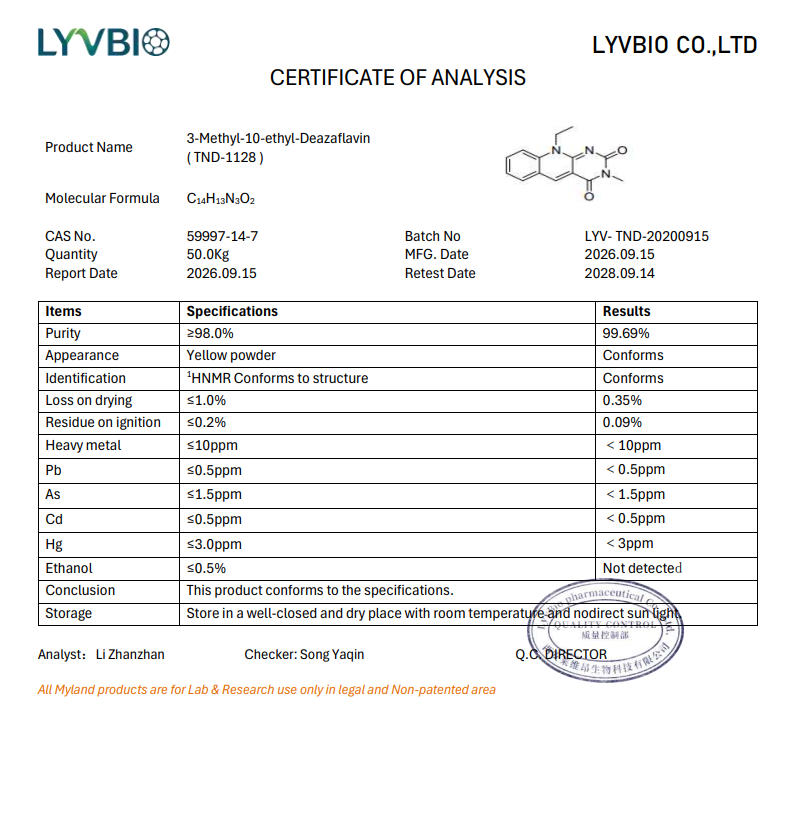 buy Deazaflavin(TND-1128) buy Deazaflavin(TND-1128)