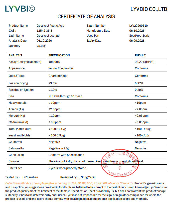 buy Gossypol-acetic acid