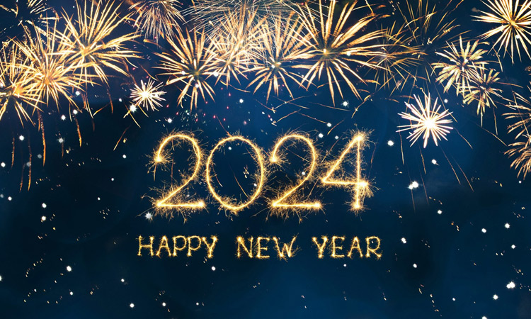 Bonne année 2024 : place à une année placée sous le signe de la réussite et de la croissance