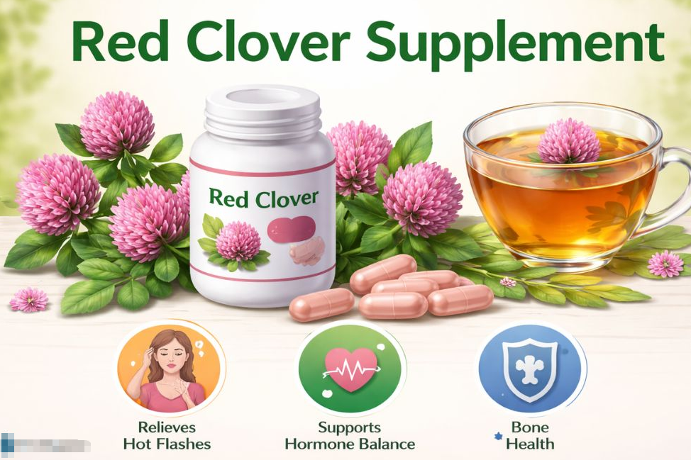 Red Clover Extract (Trifolium pratense L.): A Natural Source of Isoflavones for Modern Nutraceutical Formulations