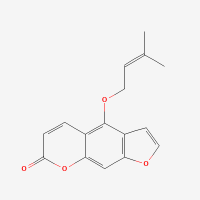Imperatorin, , Spec: Structure