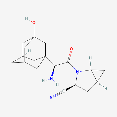 Saxagliptin Structure