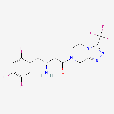 Sitagliptin Structure