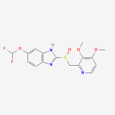 Pantoprazole Structure