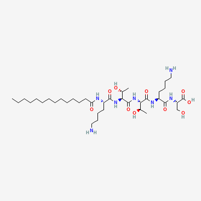 buy Myristoyl Pentapeptide-4 Myristoyl Pentapeptide-4 Structure
