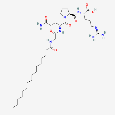 buy Palmitoyl Tetrapeptide-7 Palmitoyl Tetrapeptide-7 Structure