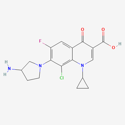 buy Clinafloxacin Clinafloxacin Structure