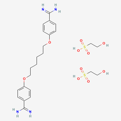 buy Hexamidine Diisethionate Hexamidine Diisethionate Structure