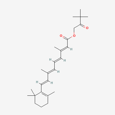 Hydroxypinacolone Retinoate Structure