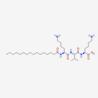 buy Palmitoyl Tripeptide-5 Palmitoyl Tripeptide-5 Structure