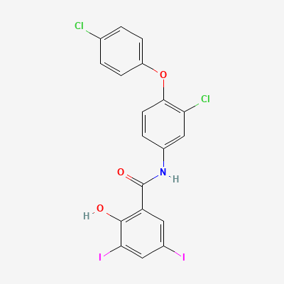 buy Rafoxanide Rafoxanide Structure